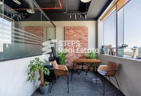 Office With Breathtaking Panoramic Views in Lusail