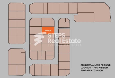 Prime Leased Villa Plot for Sale in New Al Rayyan