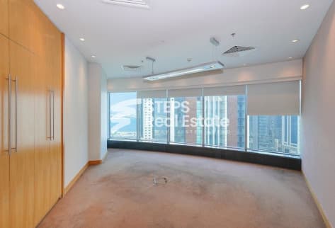 Partitioned 340 SQM Office with Sea View