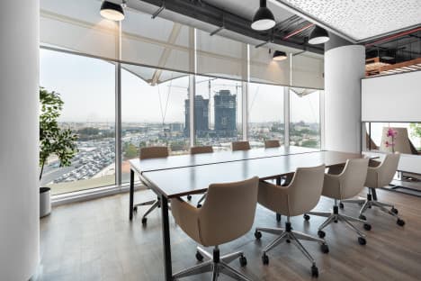 Book a reserved coworking spot or hot desk for rent in DOHA, Al Ghanem Building