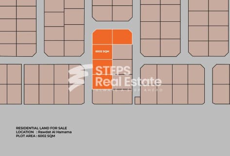 Five Prime Plots for Villas in Rawdat Al Hamama