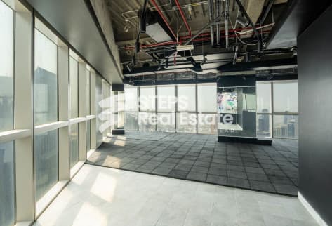 Prime Sea View Office for Rent in West Bay