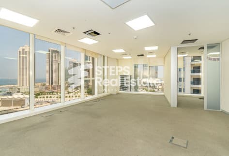 spacious office with Prime business location