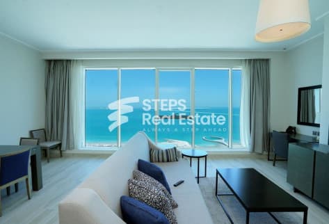 Panoramic Sea View 1 BHK Apartment in West Bay