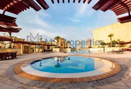 Elegant 1Bedroom with Full Marina View Balcony