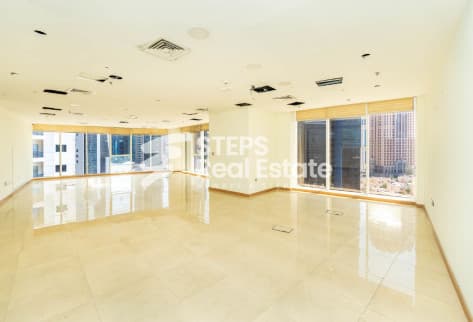 Spacious Office in West Bay with City View