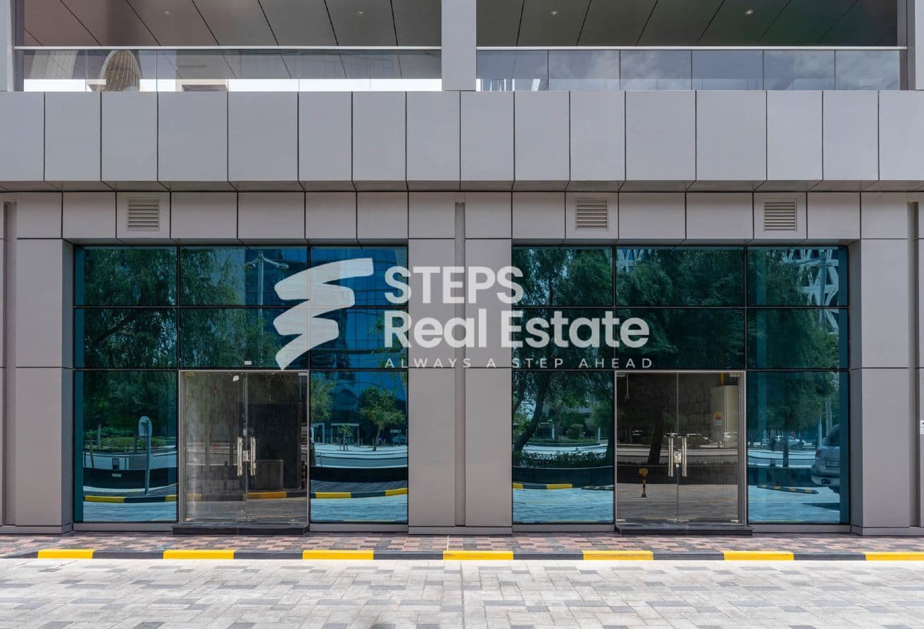 Premium Location Shop for rent in Lusail Marina