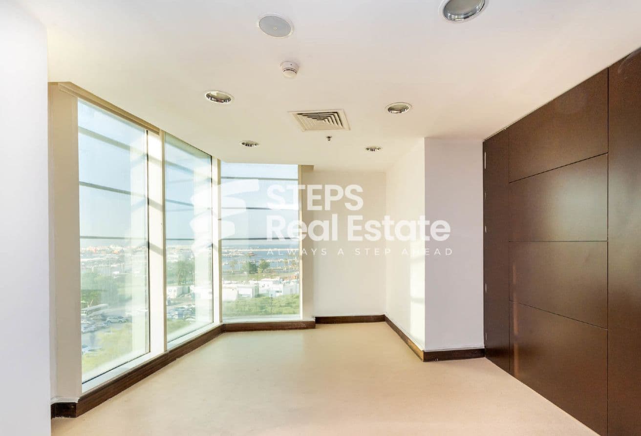 Sea view office space for rent on Corniche Road