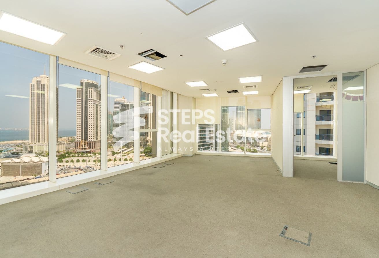 spacious office with Prime business location