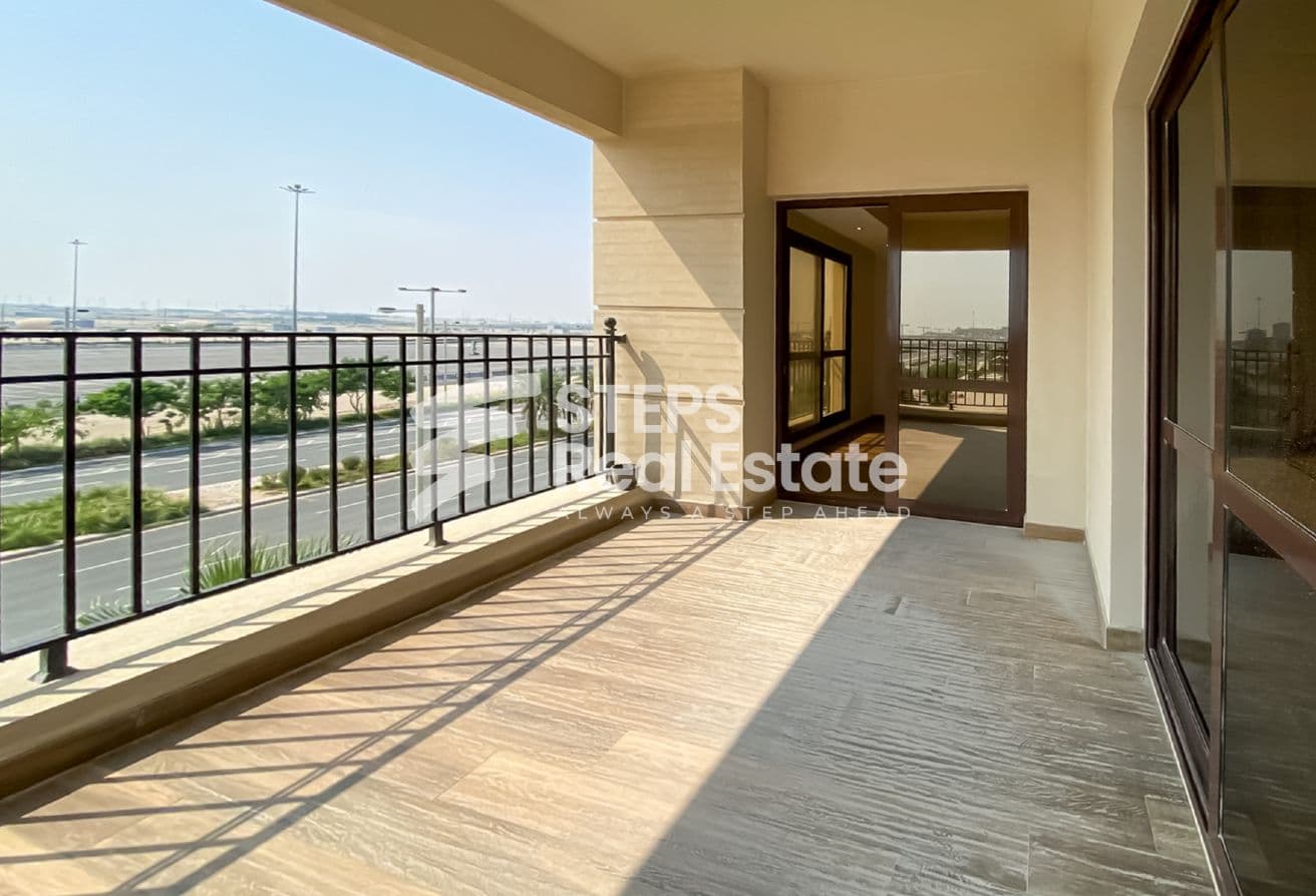 Modern 1BR Apartment with Open View & Big Balcony