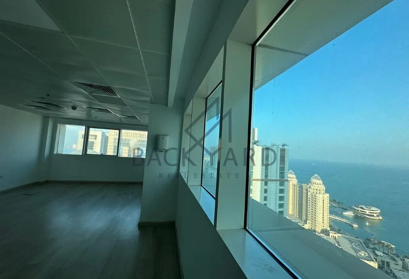 Expansive Full-Floor Offices with Full Sea Views