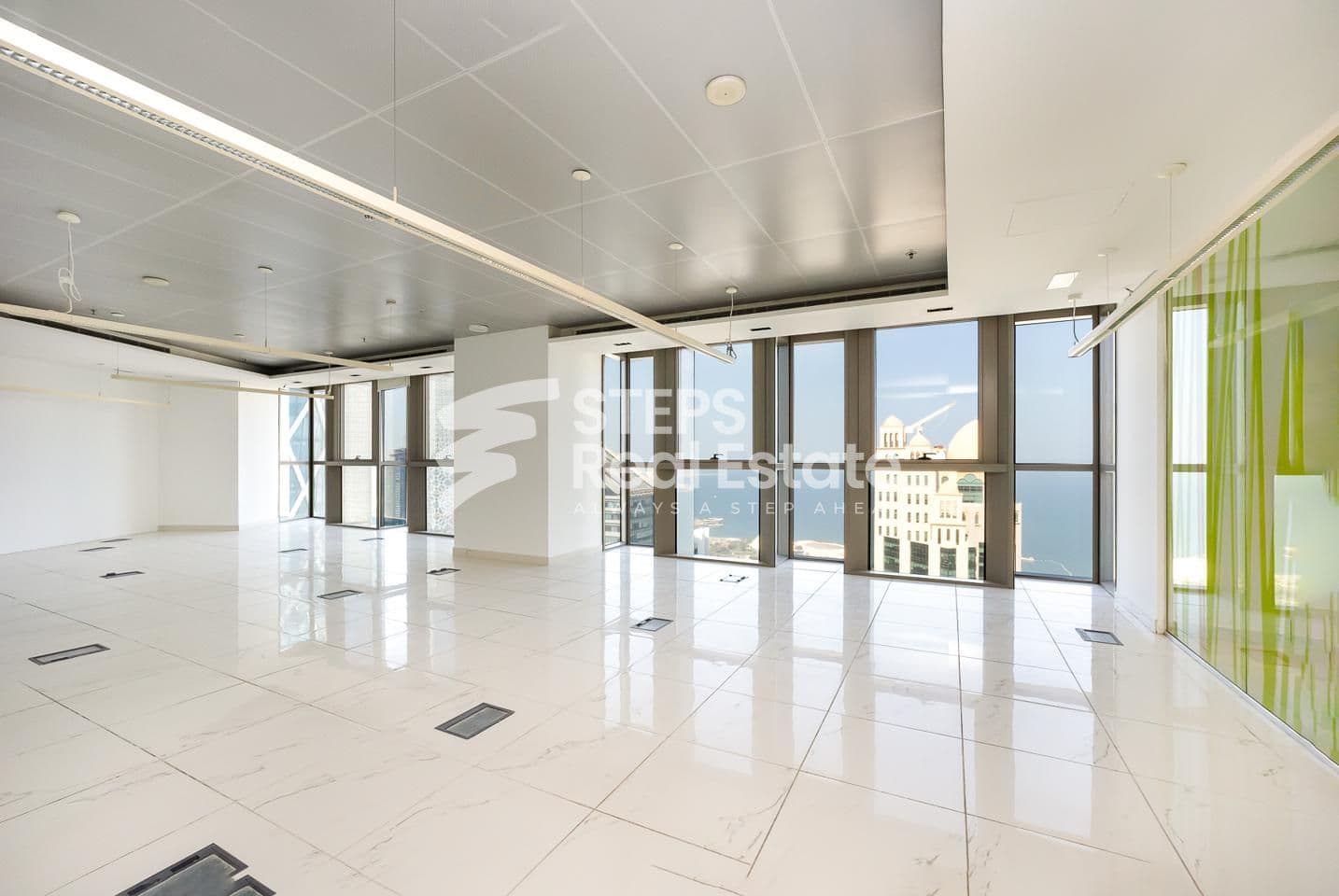 Full Floor Prestigious Office with Dual Views