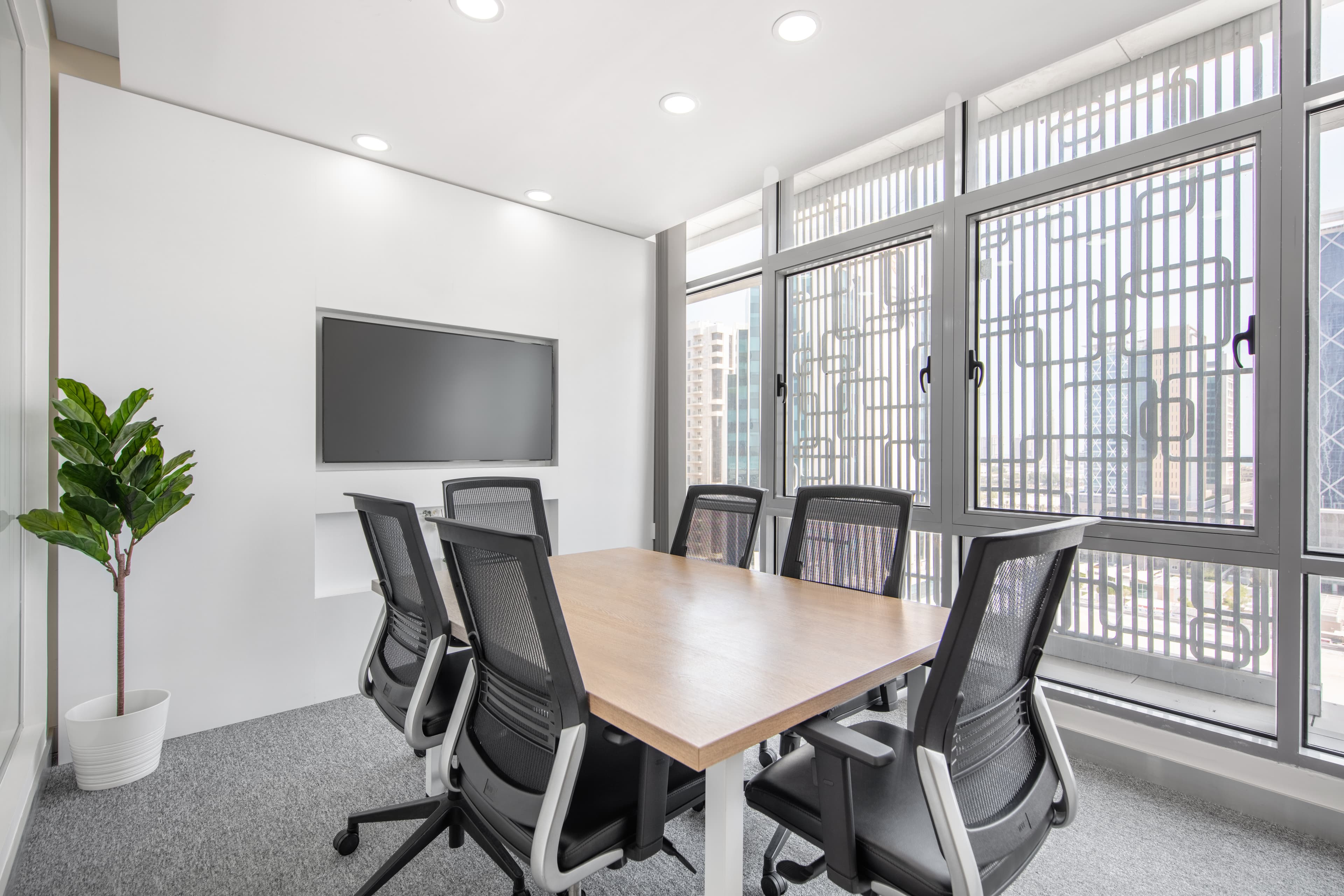Fully serviced private office space to rent for you and your team in DOHA, Lusail Twin Towers